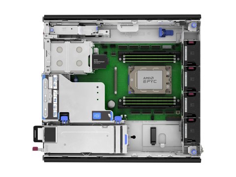 HPE ProLiant DL145 Gen11 Network Choice - Serwer - montowany w stojaku 2U - pojedynczy - 1 x EPYC 8024P / do 3 GHz - RAM 32 GB -