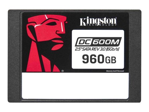 Kingston DC600ME - SSD - Enterprise, Mixed Use - zaszyfrowany - 960 GB - wewnętrzny - 2,5" - SATA 6Gb/s - 256 bitów AES - TCG Op
