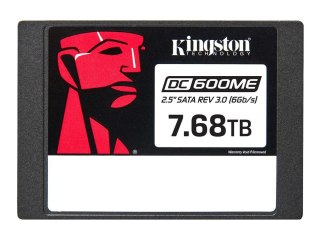 Kingston DC600ME - SSD - Mixed Use - zaszyfrowany - 7.68 TB - wewnętrzny - 2,5" - SATA 6Gb/s - 256 bitów AES - TCG Opal Encrypti