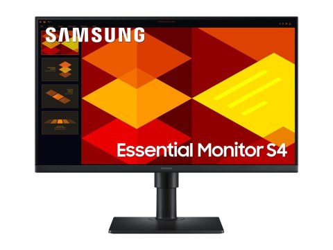 Samsung S24D406GAU - S40GD Series - monitor LED - 24" - 1920 x 1080 Full HD (1080p) @ 100 Hz - IPS - 250 cd/m² - 1000:1 - 5 ms -