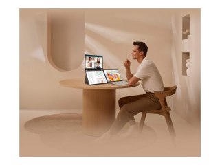 ASUS ZenScreen Duo OLED MQ149CD - Podwójny monitor OLED - 14" - przenośny - 1920 x 1200 Full HD (1080p) @ 60 Hz - 500 cd/m² - 10