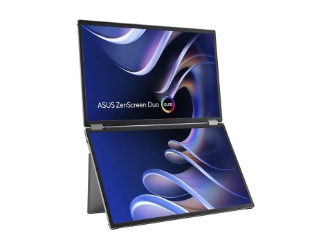 ASUS ZenScreen Duo OLED MQ149CD - Podwójny monitor OLED - 14" - przenośny - 1920 x 1200 Full HD (1080p) @ 60 Hz - 500 cd/m² - 10
