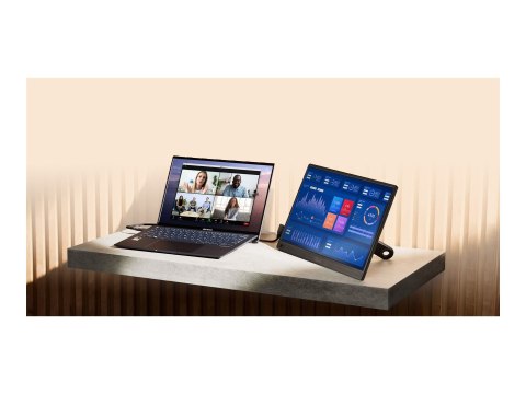 ASUS ZenScreen MB169CK - Monitor LED - 16" (15.6" widoczny) - przenośny - 1920 x 1080 Full HD (1080p) @ 60 Hz - IPS - 250 cd/m² 