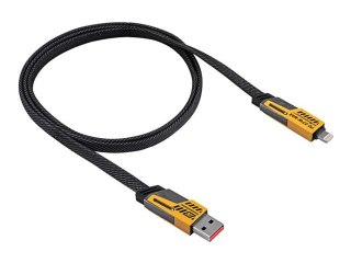Akyga - Kabel USB - Lightning, USB-C (M) do USB, USB-C (M) - USB 2.0 - 1 m - up to 480 Mbps, moc wyjściowa 65W, 4-w-1 - szary, ż