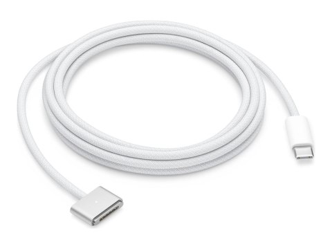 Apple - Kabel zasilający - USB-C (M) do MagSafe 3 (M) magnetyczny - 2 m - srebrny