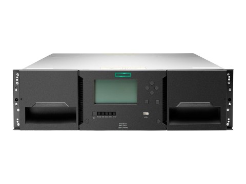 HPE StoreEver MSL3040 - Biblioteka taśmowa - 720 TB / 1.8 PB - sloty: 40 - LTO Ultrium (18 TB / 45 TB) x 1 - Ultrium 9 - SAS-3 -