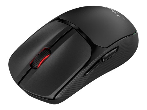 HyperX Pulsefire Fuse - Mysz - ergonomiczny kształt, programowalne przyciski - optyczna - 6 przyciski - bezprzewodowa - 2.4 GHz,