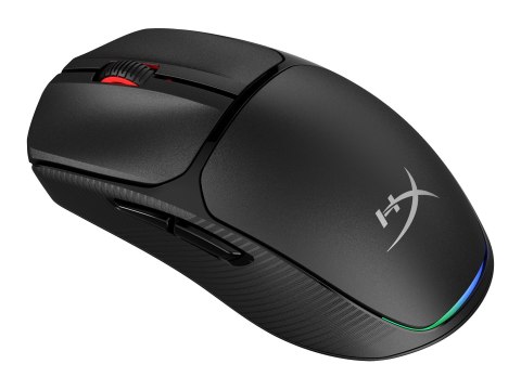 HyperX Pulsefire Fuse - Mysz - ergonomiczny kształt, programowalne przyciski - optyczna - 6 przyciski - bezprzewodowa - 2.4 GHz,
