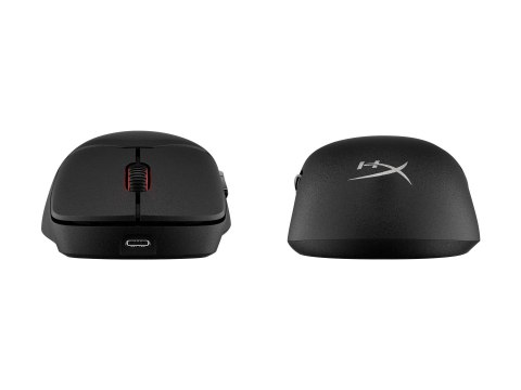 HyperX Pulsefire Saga - Mysz - ergonomiczny kształt, programowalne przyciski - optyczna - 6 przyciski - przewodowa - USB - czarn
