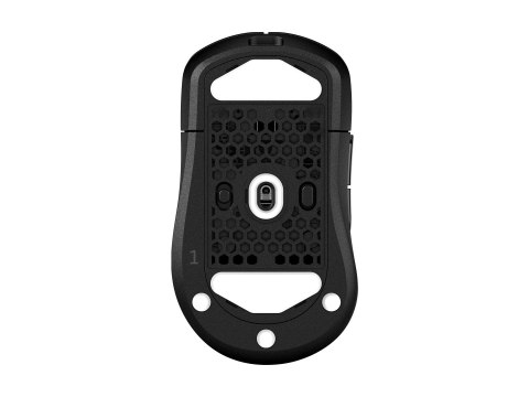 HyperX Pulsefire Saga Pro - Mysz - ergonomiczna - optyczna - 6 przyciski - bezprzewodowa, przewodowa - 2.4 GHz, Bluetooth 5.0, U