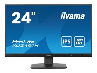 Iiyama ProLite XU2491H-B1 - Monitor LED - 24" (23.8" widoczny) - 1920 x 1080 Full HD (1080p) @ 100 Hz - IPS - 300 cd/m² - 1300:1