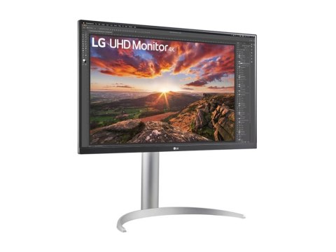 LG 27UP850K-W - Monitor LED - 27" - 3840 x 2160 4K UHD (2160p) - IPS - 400 cd/m² - 1200:1 - DisplayHDR 400 - 5 ms - 2xHDMI, Disp
