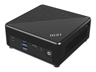 MSI Cubi N ADL S 098EU - Mini PC N-series N200 / do 3.7 GHz - RAM 4 GB - SSD 128 GB - UHD Graphics - Gigabit Ethernet - Win 11 P