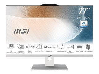MSI Modern AM272P 1M 846EU - Wszystko-w-jednym Core 7 150U / do 5.4 GHz - RAM 16 GB - SSD 1 TB - NVMe - Intel Graphics - IEEE 80