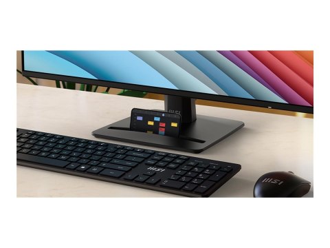 MSI PRO MP271A E2 - Monitor LED - 27" - 1920 x 1080 Full HD (1080p) @ 120 Hz - IPS - 300 cd/m² - 1500:1 - 1 ms - HDMI, VGA, Disp