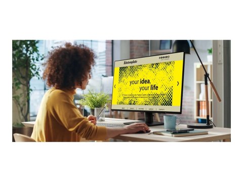 MSI PRO MP271A E2 - Monitor LED - 27" - 1920 x 1080 Full HD (1080p) @ 120 Hz - IPS - 300 cd/m² - 1500:1 - 1 ms - HDMI, VGA, Disp