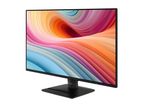 MSI PRO MP271A E2 - Monitor LED - 27" - 1920 x 1080 Full HD (1080p) @ 120 Hz - IPS - 300 cd/m² - 1500:1 - 1 ms - HDMI, VGA, Disp