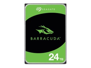 Seagate Barracuda ST24000DM001 - Dysk twardy - 24 TB - wewnętrzny - 3,5" - SATA 6Gb/s - 7200 obr/min - bufor: 512 MB
