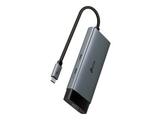 TP-Link UH5020C V1 - Stacja dokująca - dla stacjonarny, przenośny, smartfon, tablet - USB-C - HDMI