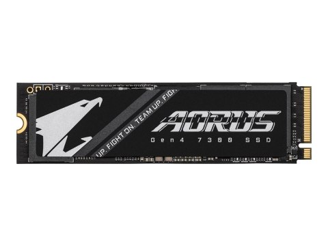 AORUS Gen4 7300 - SSD - 1 TB - wewnętrzny - M.2 2280 - PCIe 4.0 x4 (NVMe) - bufor: 1 GB - 256 bitów AES