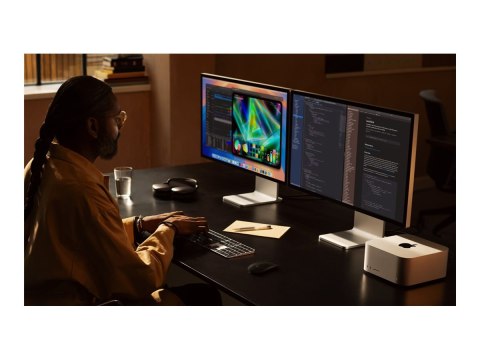 Apple Mac Studio - USFF M3 Ultra - RAM 96 GB - SSD 1 TB - M3 Ultra 60-core - Gigabit Ethernet, 10 Gigabit Ethernet, 5 Gigabit Et