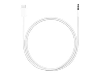 Apple - Przejściówka z USB na złącze słuchawkowe - USB-C męski do złącze dźwięku 3,5 mm męski - 1.2 m - dwukierunkowy