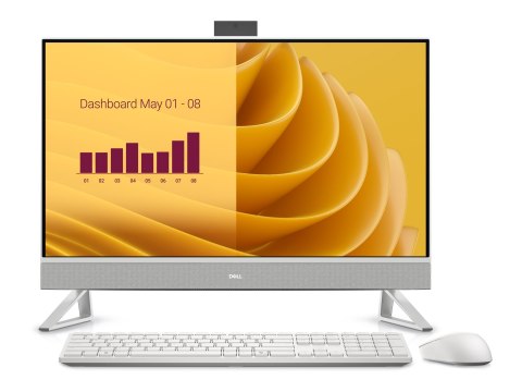 Dell 27 All-in-One EC27250 - AI PC - wszystko-w-jednym Core 7 150U / do 5.4 GHz - RAM 32 GB - SSD 1 TB - NVMe - Intel Graphics -