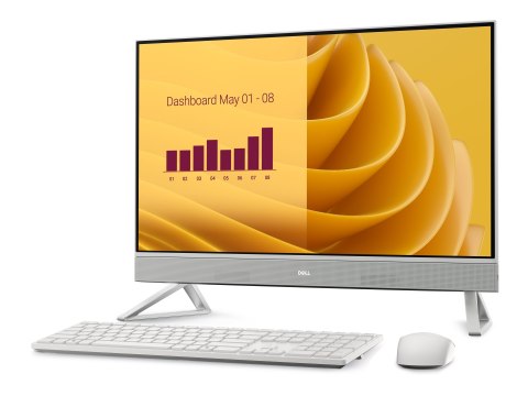 Dell 27 All-in-One EC27250 - AI PC - wszystko-w-jednym Core 7 150U / do 5.4 GHz - RAM 32 GB - SSD 2 TB - NVMe - Intel Graphics -