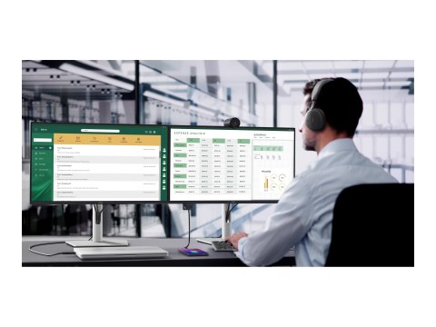 Dell Pro Plus P2425DE - Monitor LED - 24" (23.8" widoczny) - 2560 x 1440 QHD @ 100 Hz - IPS - 350 cd/m² - 1500:1 - 5 ms - HDMI, 