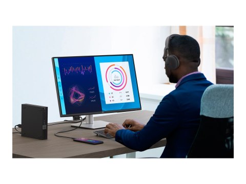 Dell Pro Plus P2725D - Monitor LED - 27" - 2560 x 1440 QHD @ 100 Hz - IPS - 350 cd/m² - 1500:1 - 5 ms - HDMI, DisplayPort - BTO 