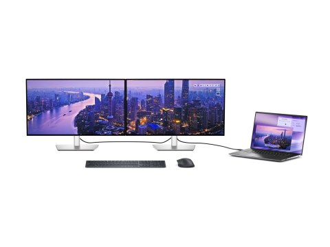 Dell UltraSharp U2725QE - Monitor LED - 27" - 3840 x 2160 4K @ 120 Hz - IPS - 450 cd/m² - 3000:1 - DisplayHDR 600 - 5 ms - Thund