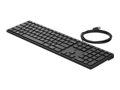 HP Desktop 320K - Klawiatura - USB - QWERTY - angielski (pakiet 12)