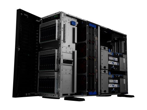 HPE ProLiant ML350 Gen11 - Serwer - wieża 4U - podwójny - 1 x Xeon Silver 4514Y / do 3.4 GHz - RAM 64 GB - SATA/SAS/NVMe - wymia