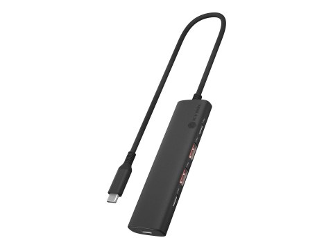 ICY BOX IB-HUB1437-CPD - Koncentrator - 2 x USB-C 3.2 Gen 2 + 2 x USB-A 3.2 Gen 2 - stacjonarny