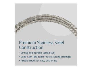 Kensington Slim NanoSaver 2.0 EQ - Linka blokady - kluczowany - 1.8 m