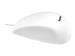 KeySonic KSM-3020M-W - Mysz - 5 przyciski - przewodowa - USB - biały
