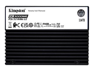 Kingston DC3000ME - SSD - Enterprise - zaszyfrowany - 3.84 TB - wewnętrzny - 2,5" - U.2 PCIe 5.0 x4 (NVMe) - 256 bitów AES - TCG