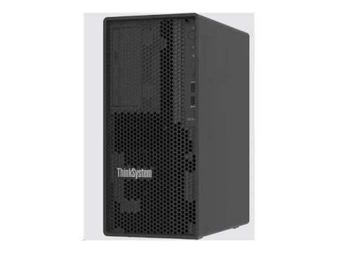 Lenovo ThinkSystem ST50 V3 7DF3 - Serwer - wieża 5U - pojedynczy - 1 x Xeon E-2434 / do 5 GHz - RAM 32 GB - SSD 2 x 960 GB - Mat