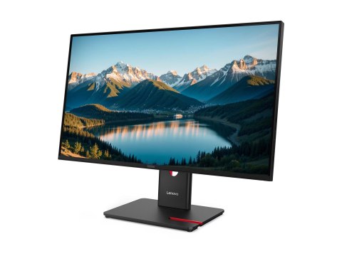 Lenovo ThinkVision T27Q-40 - Monitor LED - 27" - 2560 x 1440 QHD @ 120 Hz - IPS - 350 cd/m² - 1500:1 - DisplayHDR 10 - 4 ms - HD