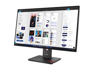 Lenovo ThinkVision T32UD-40 - Monitor LED - 32" (31.5" widoczny) - 3840 x 2160 4K @ 75 Hz - IPS - 350 cd/m² - 1500:1 - 4 ms - HD