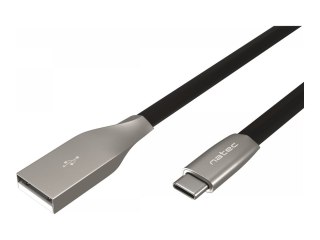 Natec Prati - Kabel USB - USB-C (M) do USB (M) - USB 2.0 - 1 m - czarny