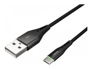 Natec Prati - Kabel USB - USB-C (M) do USB (M) - USB 2.0 - 1 m - czarny