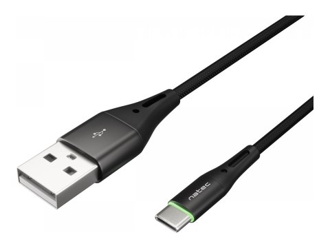Natec Prati - Kabel USB - USB-C (M) do USB (M) - USB 2.0 - 1 m - czarny