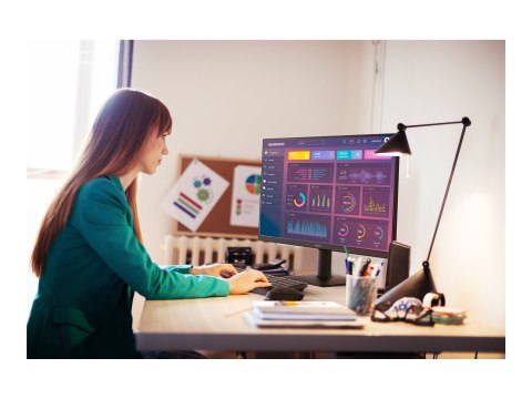 Philips 27E2N1100L - 1000 Series - monitor LED - 27" - 1920 x 1080 Full HD (1080p) @ 100 Hz - VA - 4000:1 - 1 ms - HDMI, VGA - c
