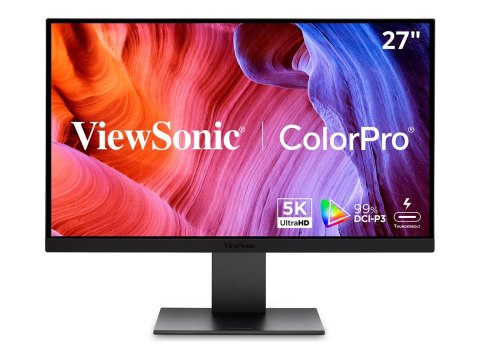 ViewSonic ColorPro VP2788-5K - Monitor LED - 27" - 5120 x 2880 5K @ 75 Hz - IPS - 500 cd/m² - 2000:1 - 14 ms - 2xHDMI, DisplayPo