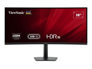 ViewSonic VA3820C - Monitor LED - zaokrąglony - 38" (37.5" widoczny) - 3840 x 1600 UWQHD+ @ 75 Hz - IPS - 300 cd/m² - 2000:1 - H
