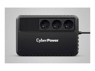CyberPower BU Series BU650EG - UPS (zewnętrzny / montowany na ścianie) - AC 230 V - 360 wat - 650 VA - 1 faza - złącza wyjściowe
