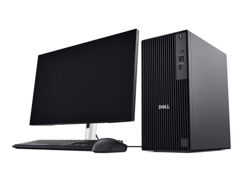 Dell Pro Tower QCT1255 - AI PC - wieża Ryzen 3 8300G / do 4.9 GHz - RAM 8 GB - SSD 512 GB - NVMe - Radeon 740M - Gigabit Etherne