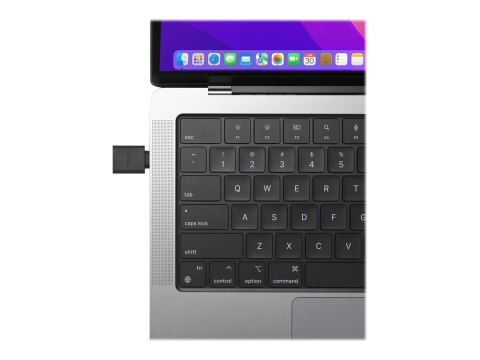 Kensington CA1010 - Przejściówka USB - USB-C (M) do USB Typ A (F) - 5 V - 3 A - bezhalogenowe, odlewany - czarny
