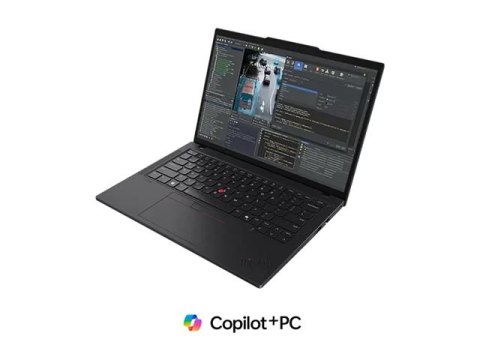 Lenovo ThinkPad P14s Gen 6 21RV - Copilot+ PC, AI Workstation - konstrukcja zawiasu 180 stopni - AMD Ryzen AI 9 - 370 / do 5.1 G